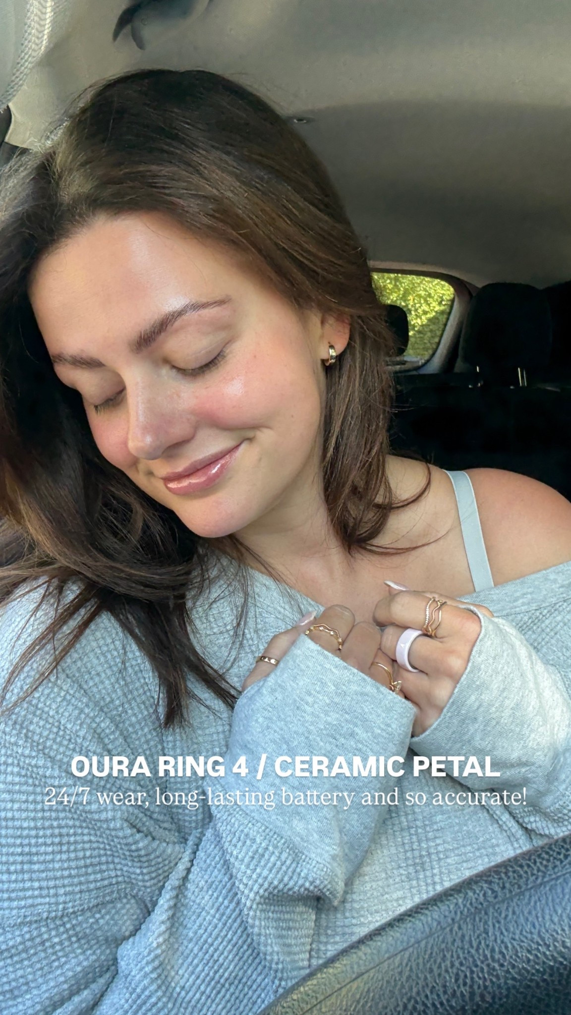 #ad Just upgraded my Oura Ring 4 from gold to their new ceramic petal AND LOVE IT!! So stylish and brings out my personality! Order the @ouraring sizing kit to find your perfect fit before purchasing at @target! @shop.ltk #WithOura #OuraPartner #OuraRing #TargetPartner #target #giftguide #liketkit 

#LTKmorningroutine #LTKGiftGuide #LTKHoliday