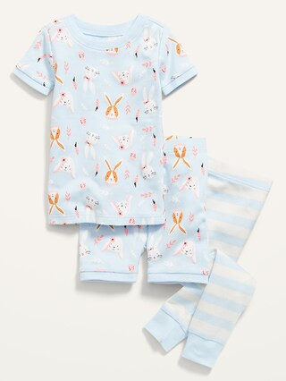 Unisex 3-Piece Pajama Set for Toddler & Baby | Old Navy (US)