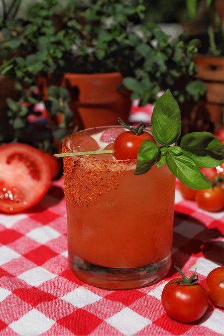 Introducing the drink of the summer — Tomato Margaritas 🍅 they’re easy to make and use just a few simple ingredients but are packed with delicious flavor. They’re a must try!

I created these for our Pizza Parlor Dinner party and was making them alllll night. Everyone loved them!

The tablecloth, glasses and ice cube molds are linked!

#tomatorecipes #margarita #mocktail #cocktail #summerdrinks #tequila #summerrecipes #pizzanight 

#LTKVideo #LTKParties #LTKFindsUnder50