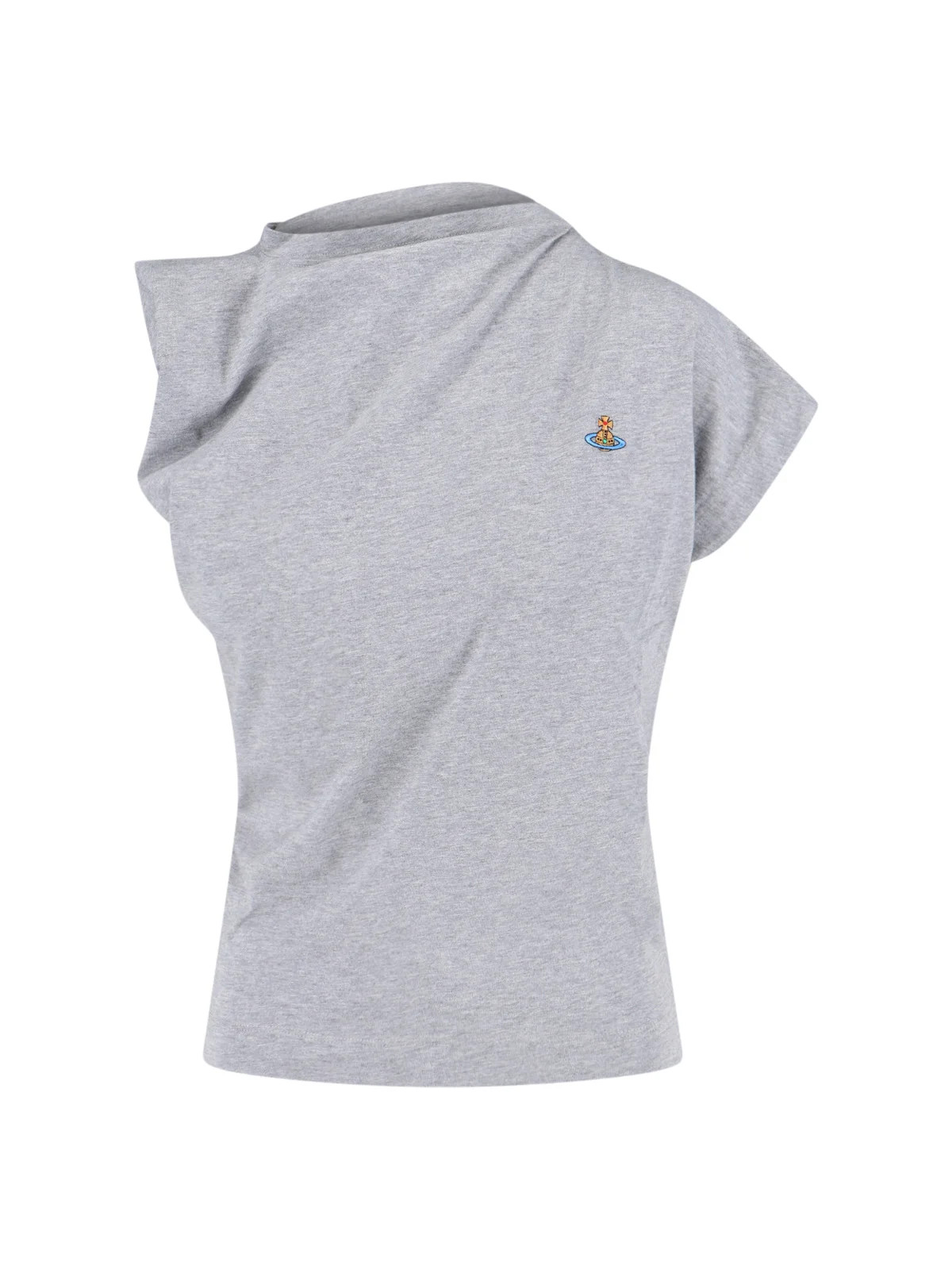 Vivienne Westwood Asymmetric Short-Sleeved T-Shirt | Cettire Global