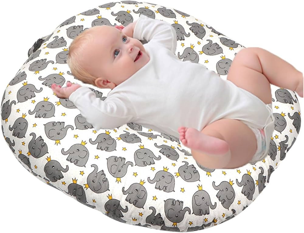 TOKZON Baby Lounger Pillow, Snuggle Nest SleeperPillow, Nest Pillow with Removable Cotton Cover, ... | Amazon (US)