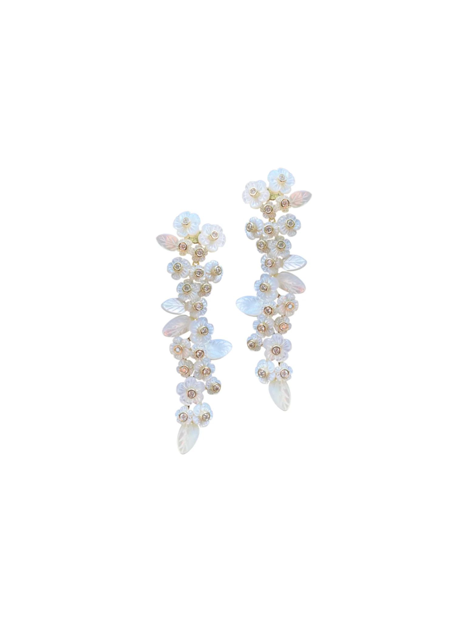 mother of pearl garden bouquet | Nicola Bathie Jewelry