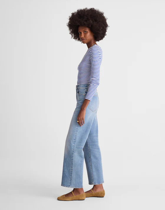 The Perfect Vintage Wide-Leg Crop Jean | Madewell