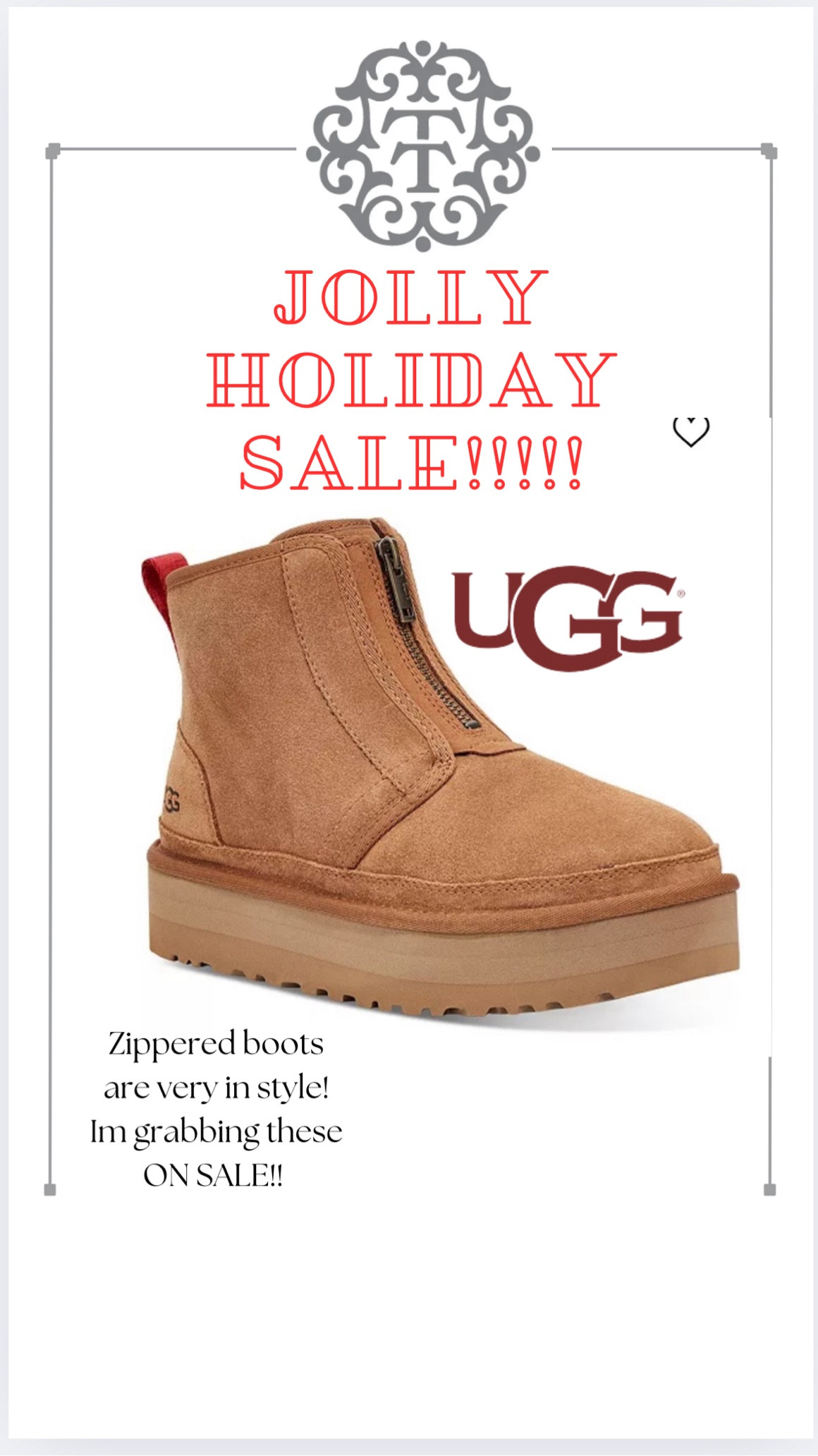 Cutest booties  

#LTKSaleAlert #LTKGiftGuide #LTKShoeCrush