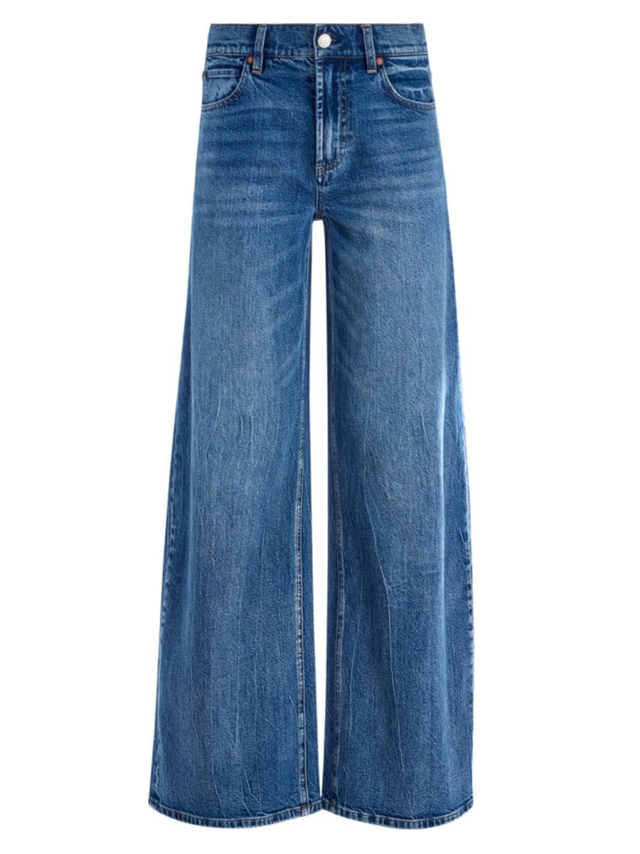 Trish High-Rise Brooklyn Baggy Jeans | Saks Fifth Avenue