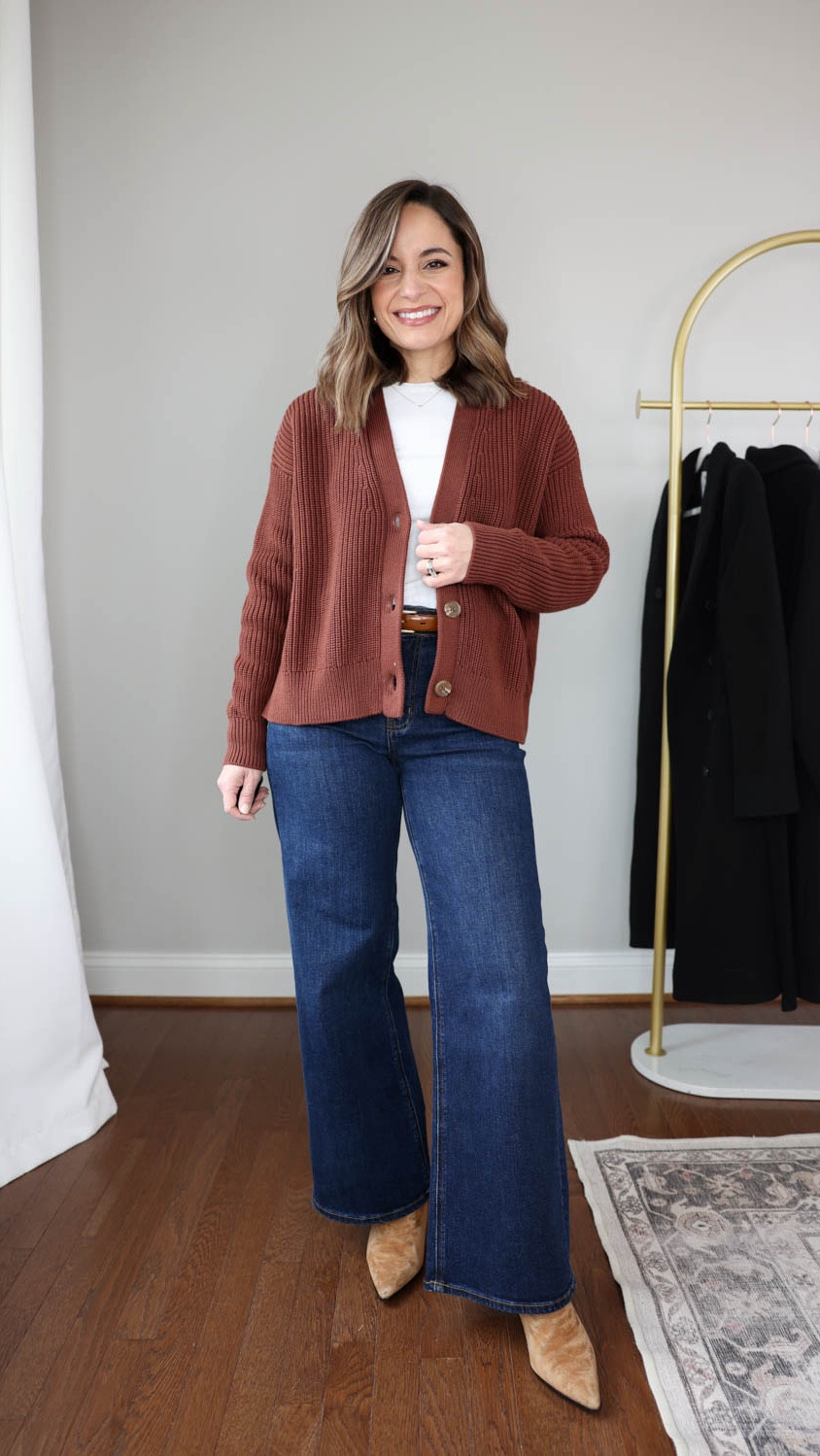 My top four sweater picks from @onequince #quincepartner 

I have had the pleasure of trying several of the high quality sweaters at Quince over the years. There is a lot to love, but these four styles stood out to me as having the best petite-friendly fit all around. 

Mongolian Cashmere Crewneck Sweater: XS in navy
Mongolian Cashmere Cardigan Sweater: XS in forest floor green
Mongolian Cashmere Tee: XS in deep orchid purple
Organic Cotton Fisherman Cropped Boxy Sweater: XS in redwood brown
Bella Wide-Leg Jeans: 24 x 28” in midnight blue
Cotton Jersey Top: XS in white


#LTKPetite