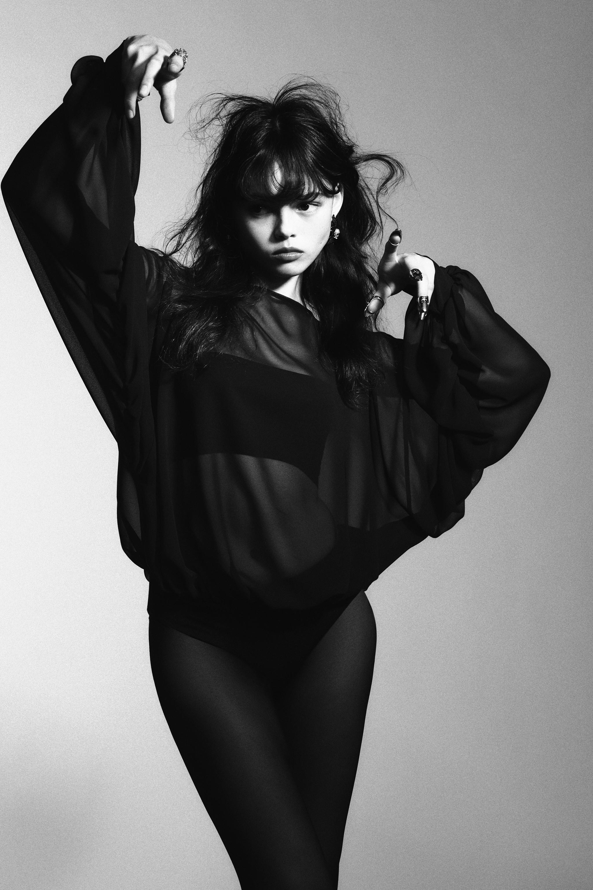 SEMI-SHEER LONG SLEEVE BODYSUIT | Zara UK