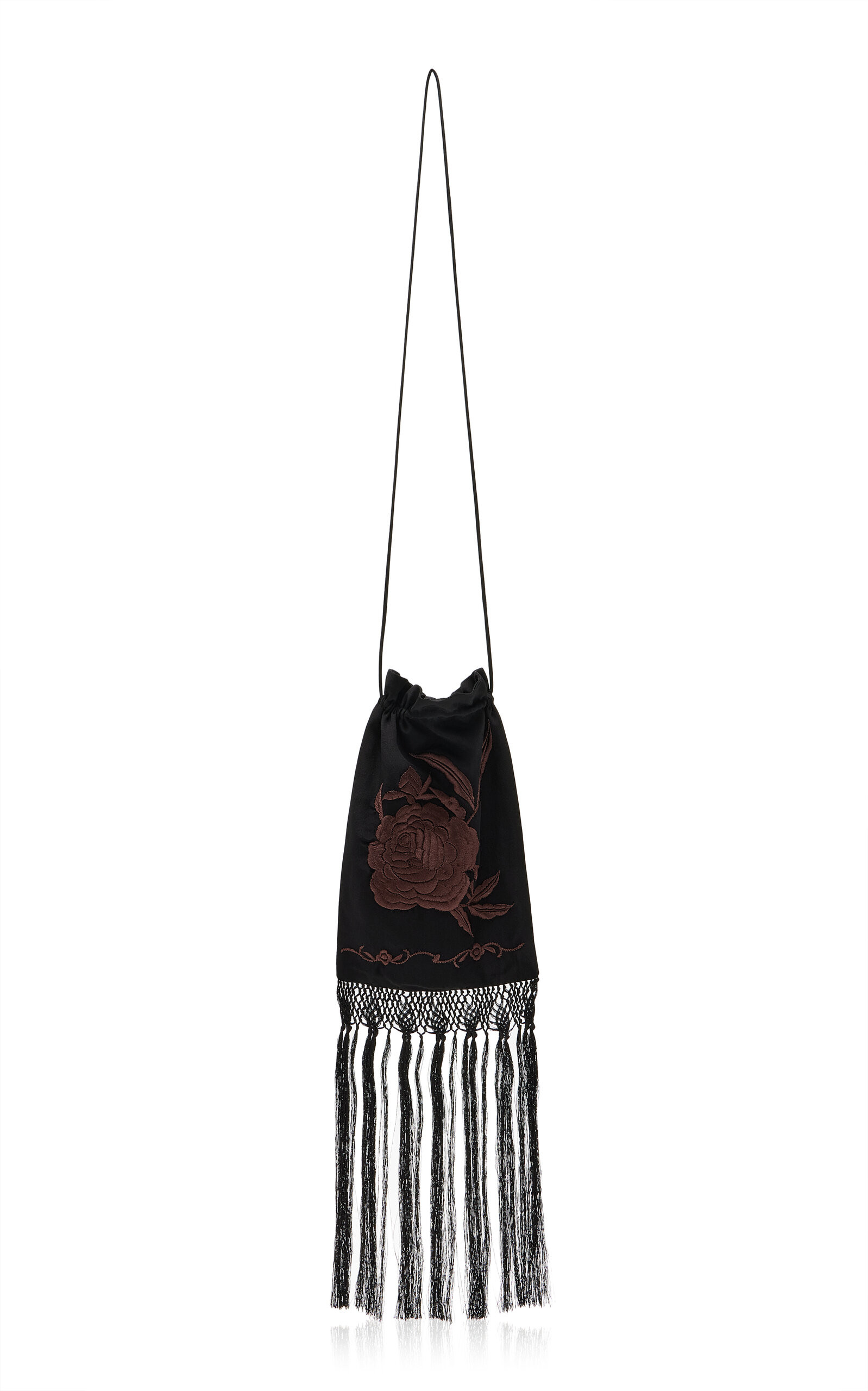 Reconstituted Piano Shawl Medium Silk Bag | Moda Operandi (Global)