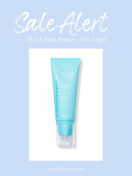 So excited to be finally trying out this Tula Primer, I’ve heard such great things! Let’s get some glowy looks for 50% off! 

#LTKbeauty #LTKsalealert