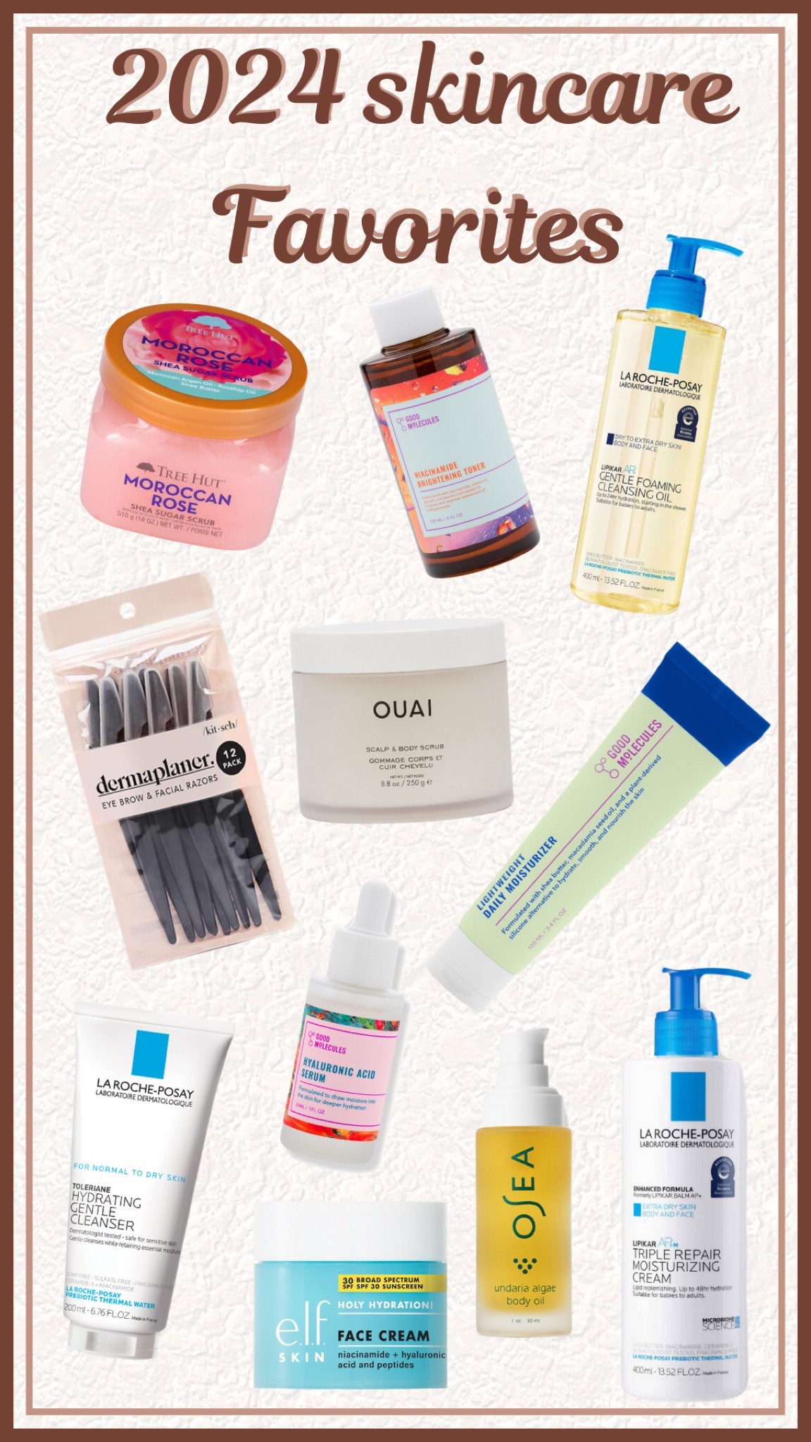 2024 WRAPPED - Skincare Favorites 🧴

#skincarefavorites #2024favorites #2024favoriteproducts #favorite2024products #bestof2024skincare #monthlyskincarefavorites #affordableskincareproducts

#LTKBeauty #LTKSeasonal #LTKHoliday