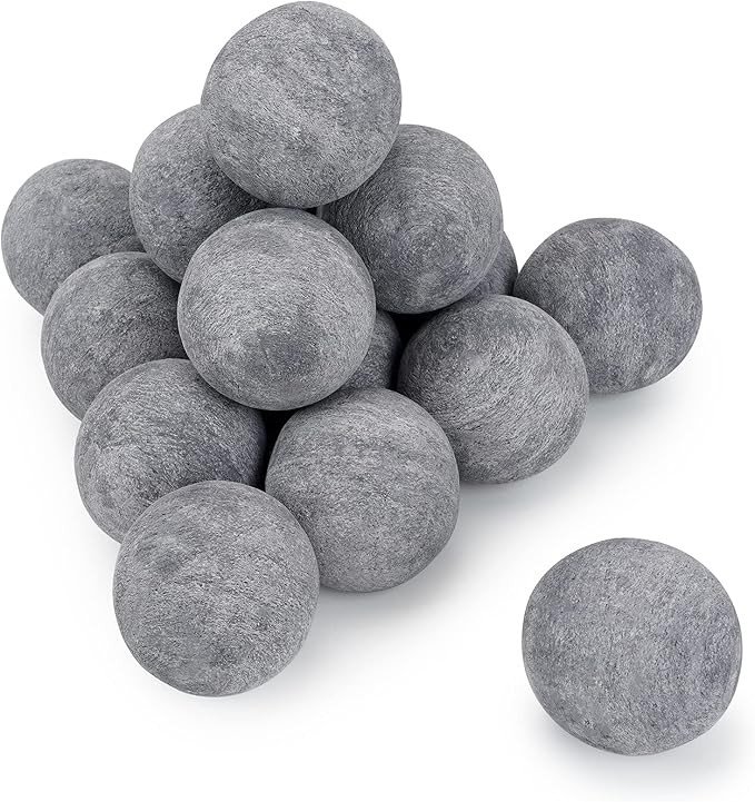 Stanbroil Ceramic Fire Balls - 3” Round Fire Stones for Fire Pit Fire Bowl and Fireplace - Set ... | Amazon (US)