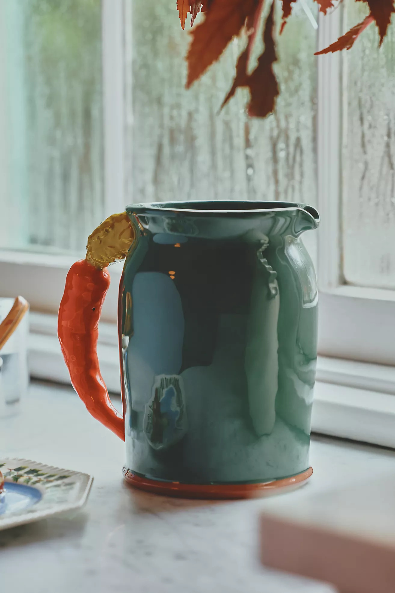 Josiana Stoneware Pitcher | Anthropologie (US)