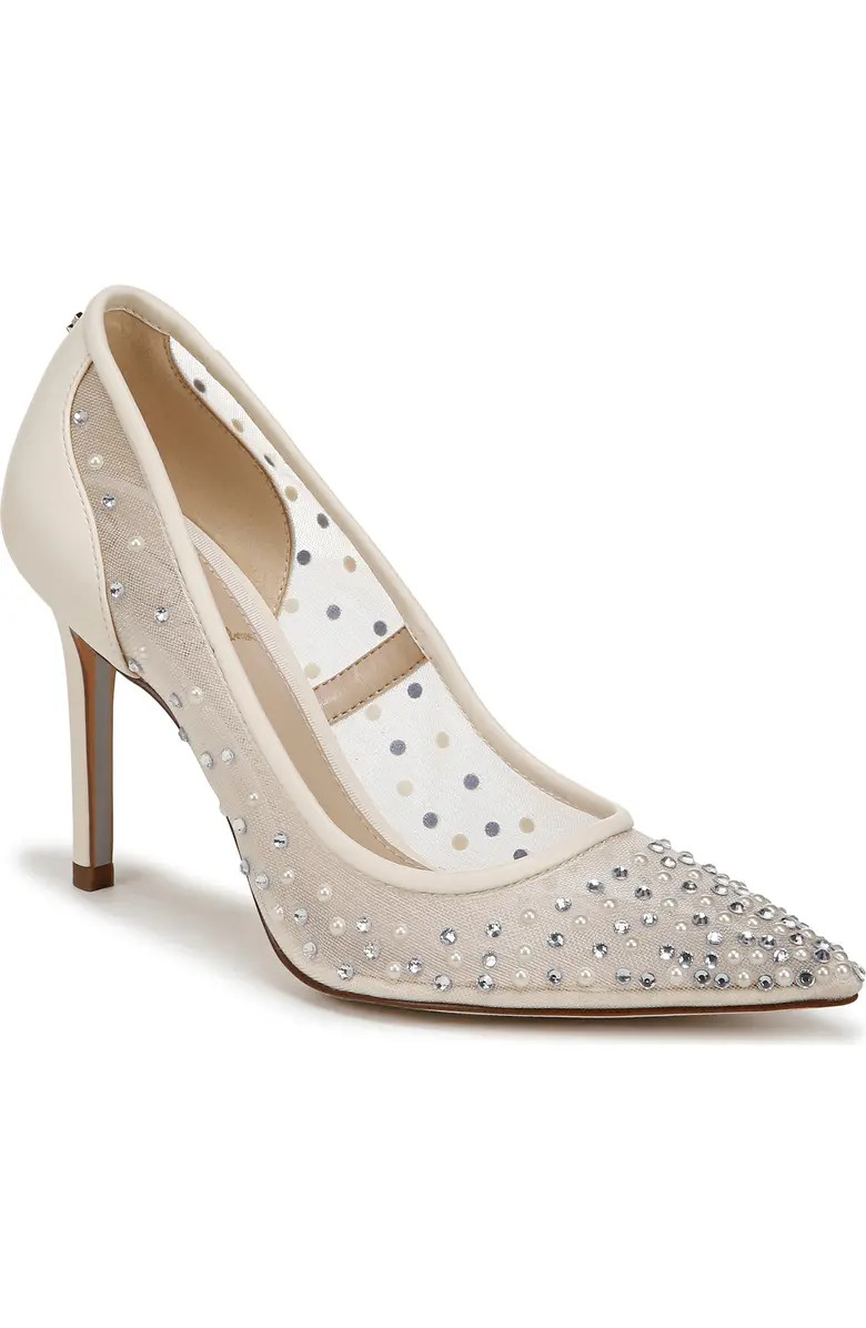 Hazel Mesh Pointed Toe Pump (Women) | Nordstrom