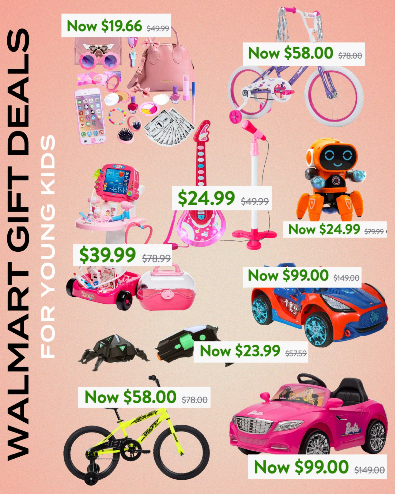 Walmart gift sale for young kids! @walmart #walmartpartner #walmarttoys

#LTKSaleAlert #LTKGiftGuide #LTKKids