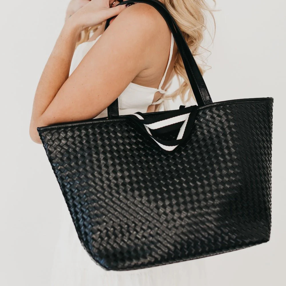 Woven Tiffany Organizer Tote Bag | MTT Collective
