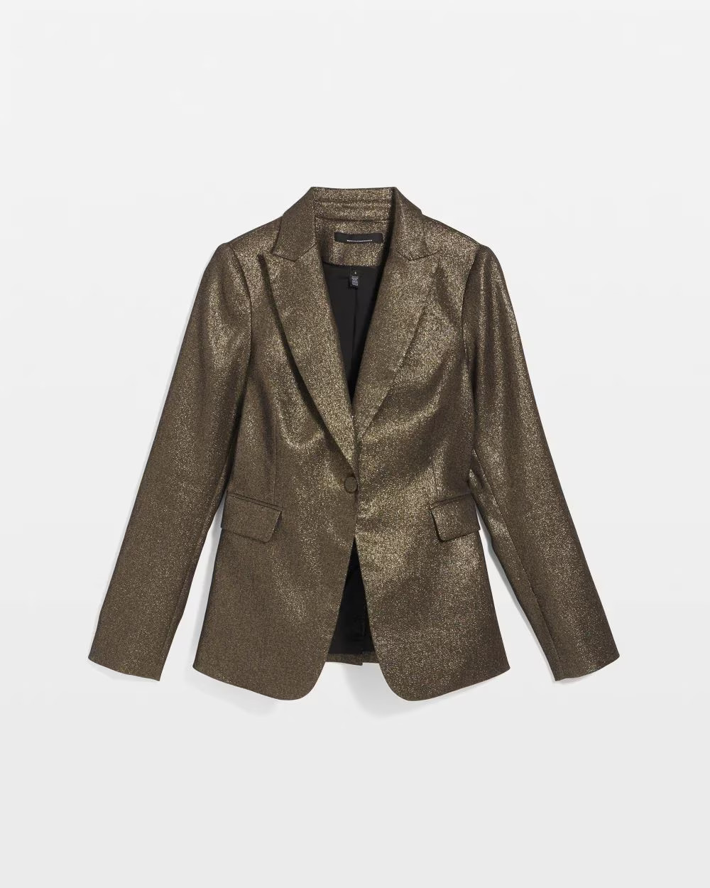 Shimmery One-Button Blazer | White House Black Market | White House Black Market