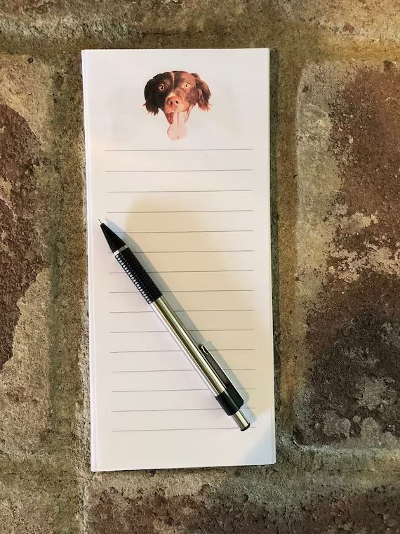 Custom Dog Notepad Personalized Dog Notepad Custom Pet | Etsy | Etsy (US)