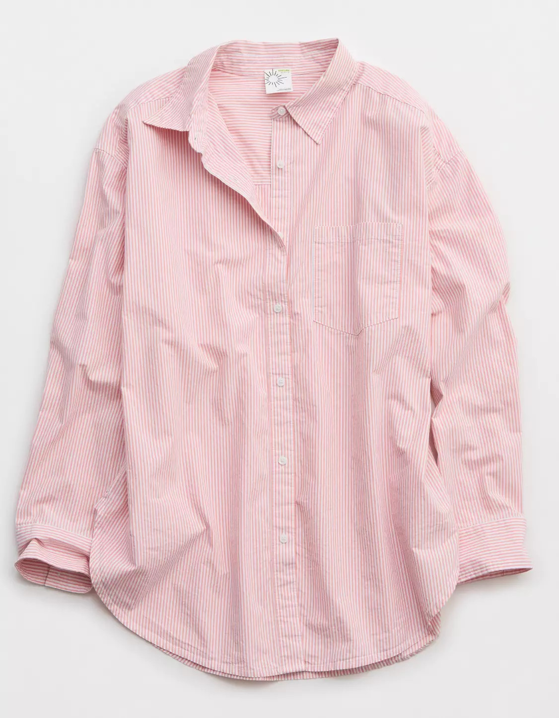 OFFLINE By Aerie Long Sleeve Button Up Shirt | Aerie