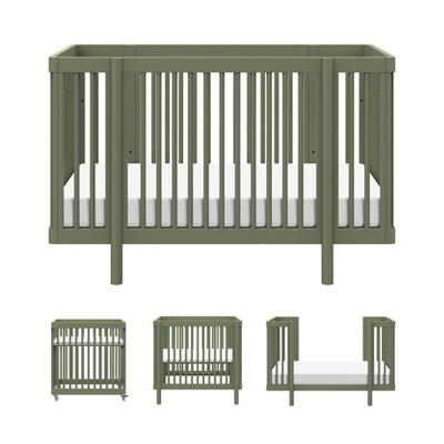 Babyletto Pogo 8-in-1 Convertible Crib with All-Stages Conversion Kits - Olive | Target
