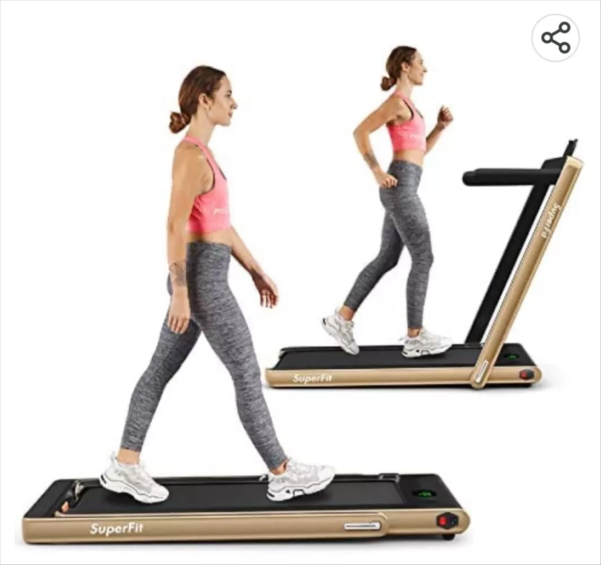 Goplus 2 in 1 Folding Treadmill, … curated on LTK