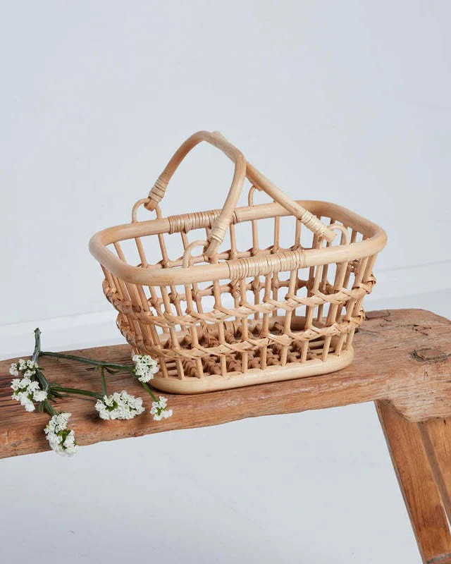 Rattan Shopping Basket | Odin Parker