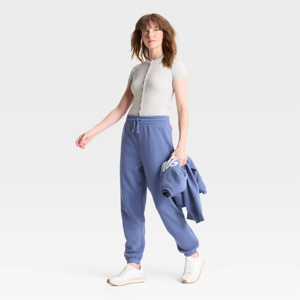 Women's Mother's Day Joggers - Navy | Target