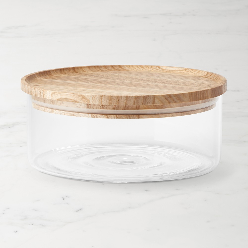 Hold Everything Stackable Glass Canister | Williams-Sonoma