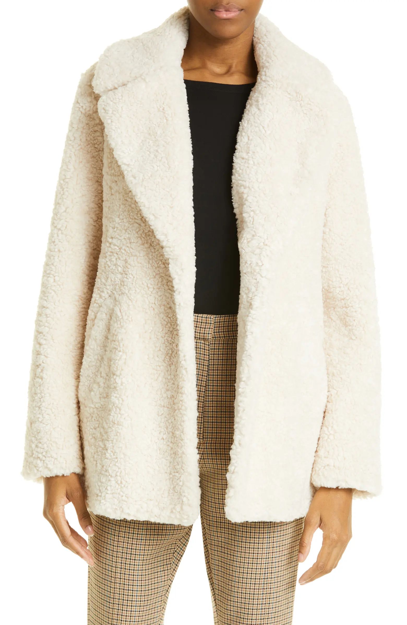 Stone Faux Fur Coat | Nordstrom