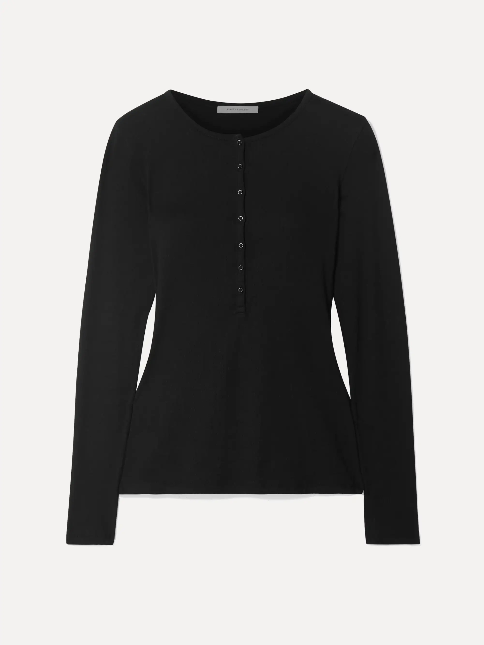 + NET SUSTAIN ribbed organic cotton-blend jersey top | NET-A-PORTER (UK & EU)