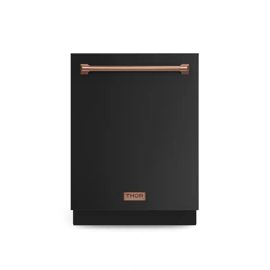 Gordon Ramsay Series by THOR Kitchen 24 Inch Dishwasher with Rose Gold Hardware - Black | Best Buy U.S.
