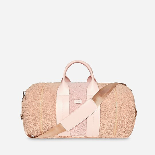 Caraa Remus duffel bag in sherpa | J. Crew US