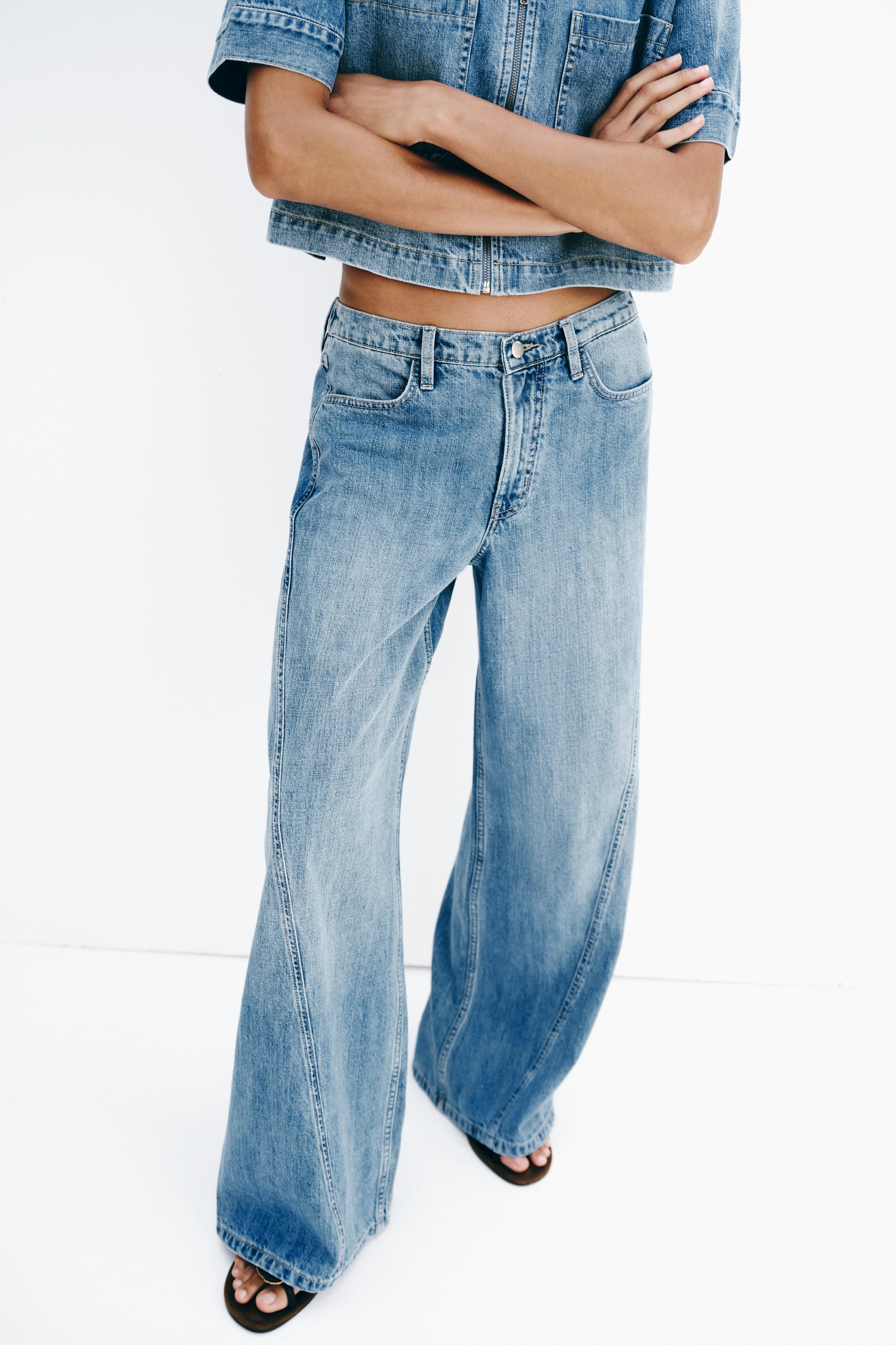 Z1975 HIGH WAIST WIDE LEG JEANS | Zara US