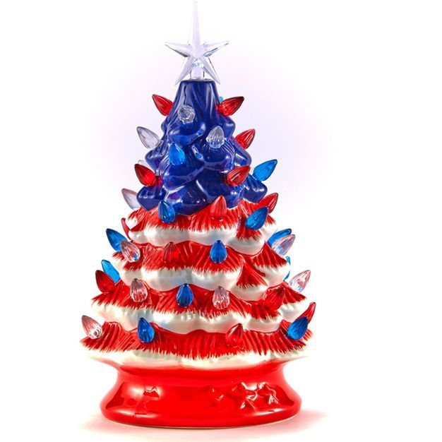 Lakeside Vintage Tabletop Tree - 4th of July Decoration - Patriotic Décor | Target