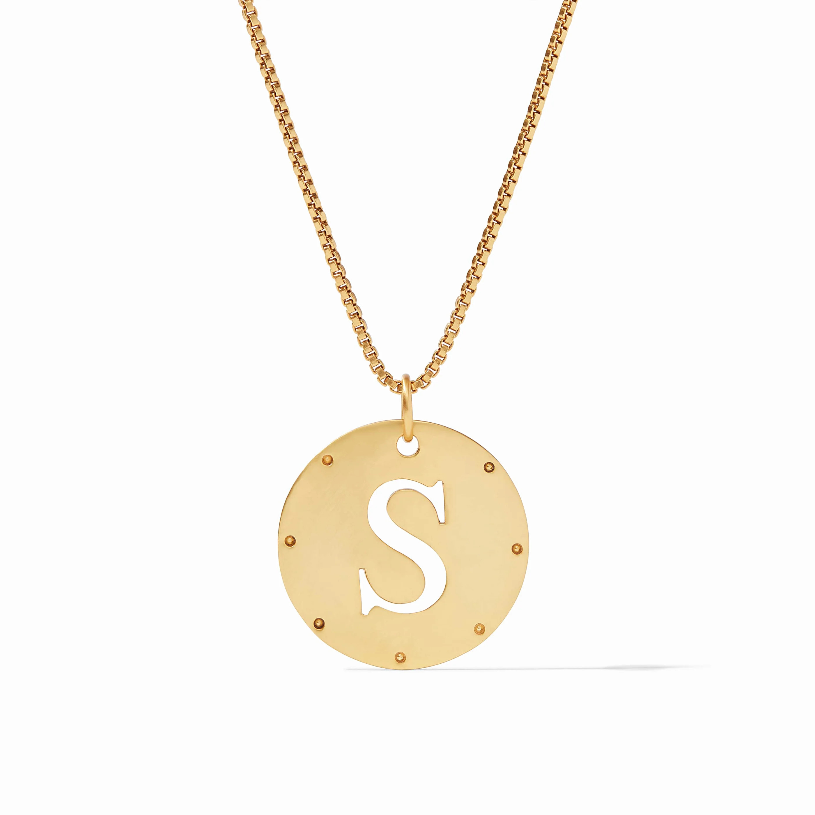 Monogram Pendant Necklace | Julie Vos | Julie Vos