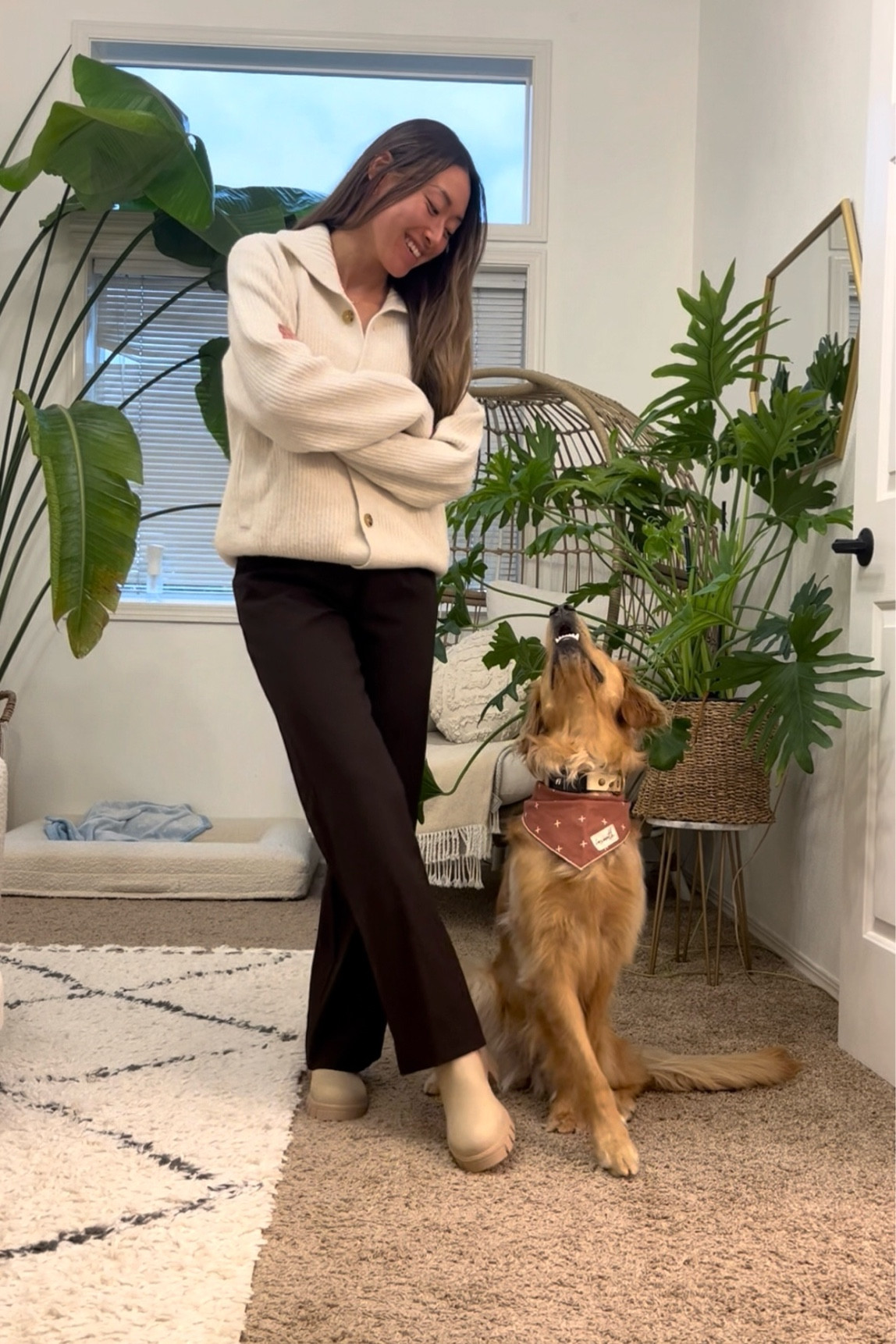 Matchy fall outfits 🍁🍂🐶