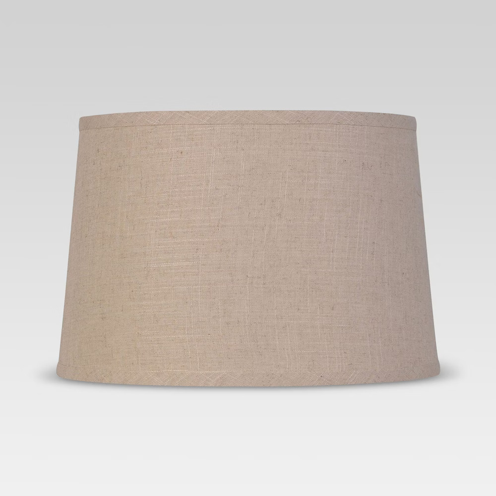 Textured Trim Large Lamp Shade Cream - Threshold | Target
