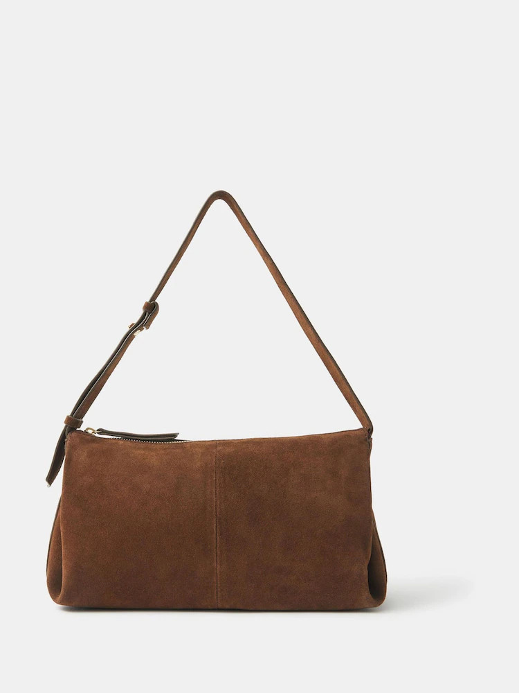 Accessorize Schultertasche aus Veloursleder | Next EU