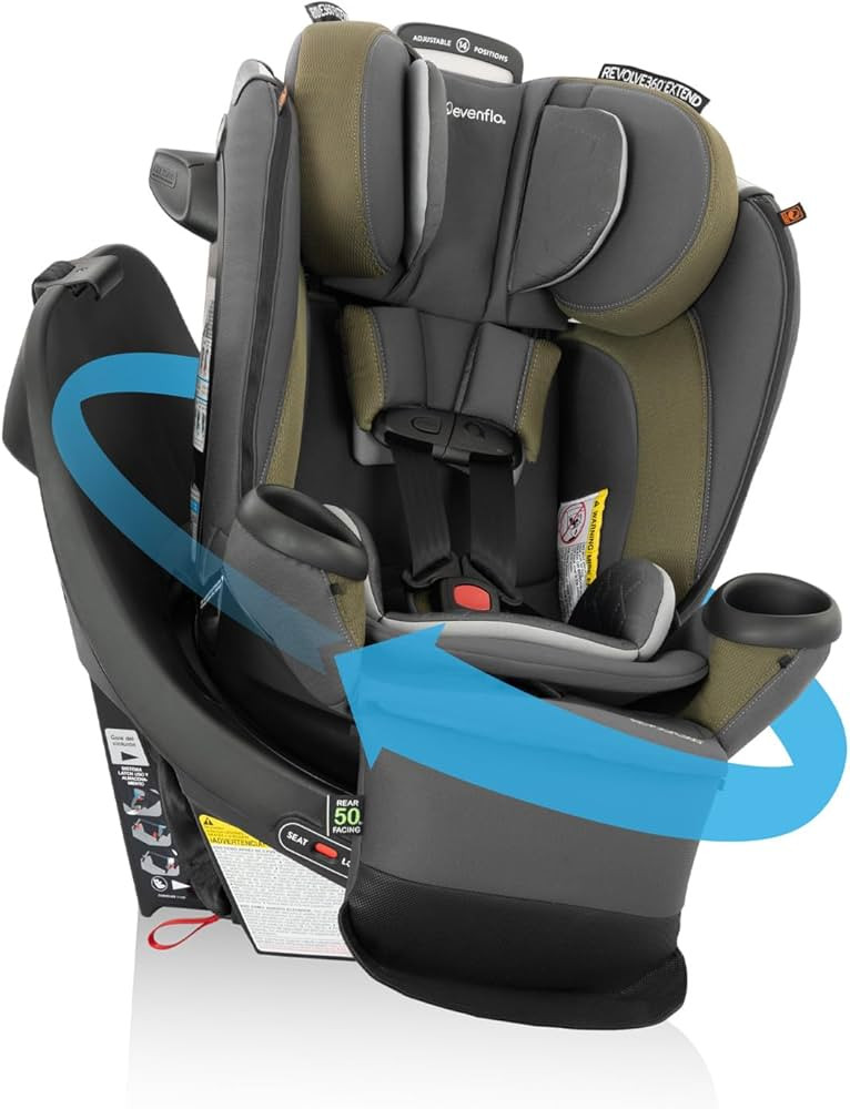 Evenflo Revolve360 Extend Convertible Car Seat with 360 Degree Rotation, Extended Rear-Facing, Fo... | Amazon (US)