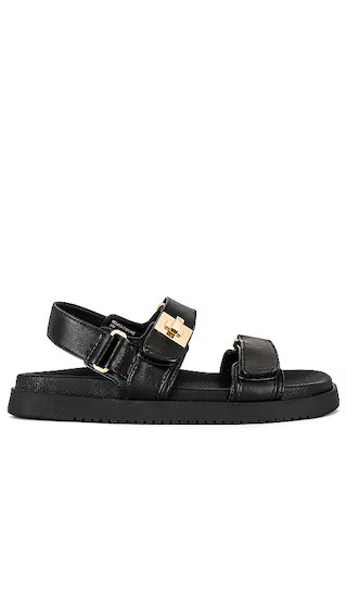 Steve Madden Mona Slide in Black. - size 8 (also in 10) | Revolve Clothing (Global)