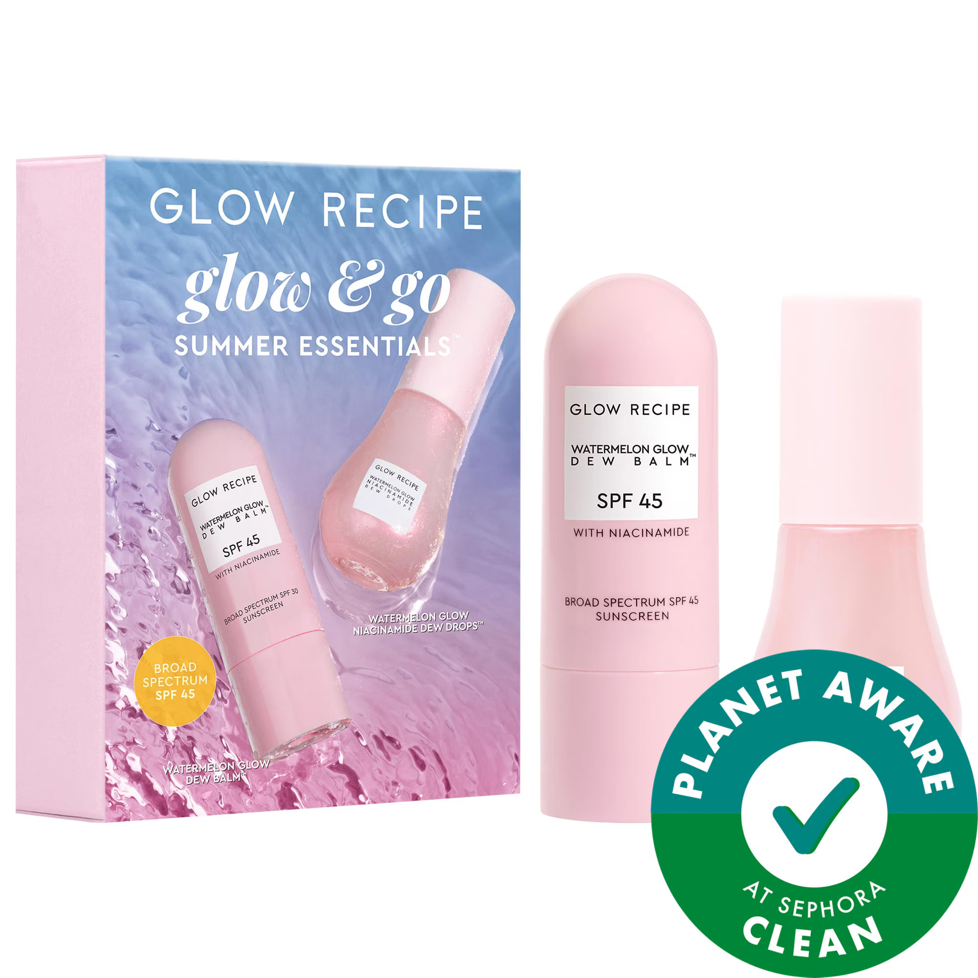 Glow Recipe Glow & Go Summer Essentials Kit with Niacinamide | Sephora (US)