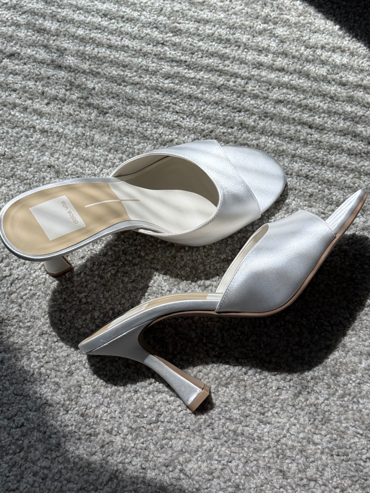 Comfy satin wedding shoes, under $130!!! A great deal for quality wedding shoes 💍🤍. True to size!

#LTKWedding
