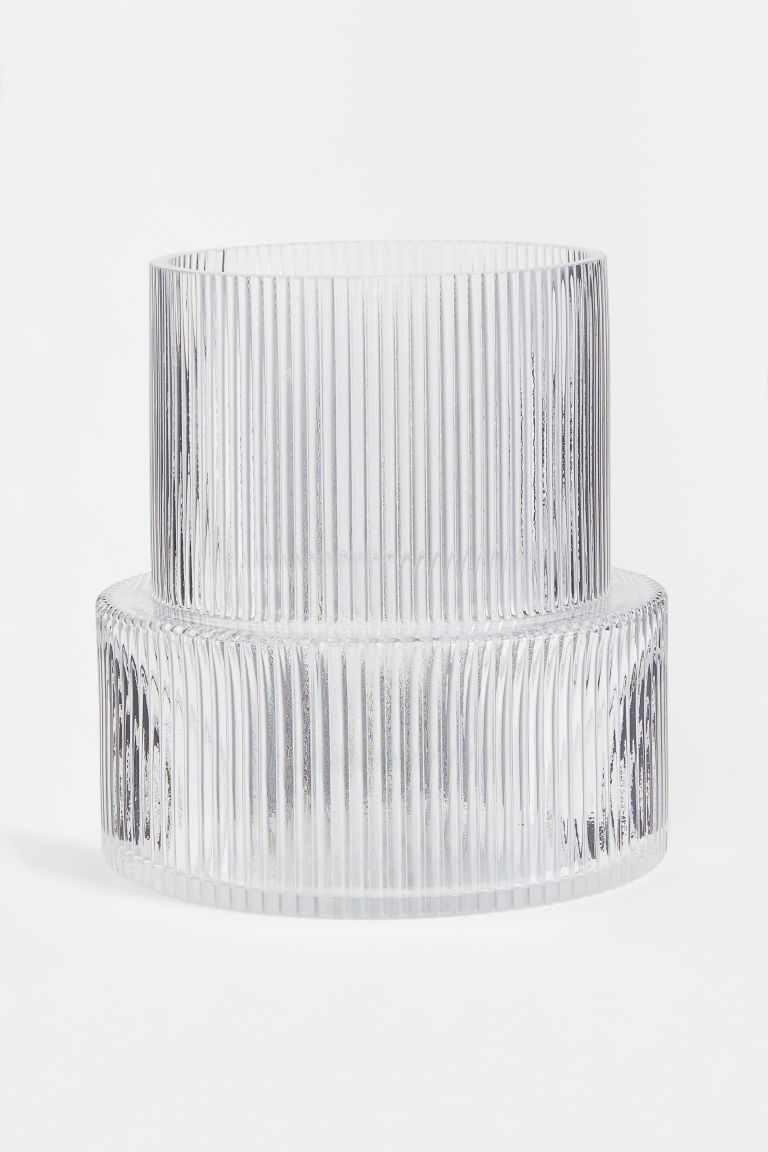 H & M - Glass Vase - White | H&M (US + CA)