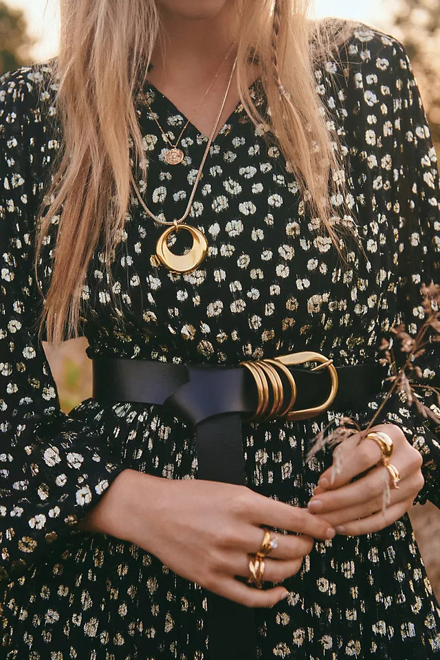 Circle Pendant Necklace | Anthropologie (US)