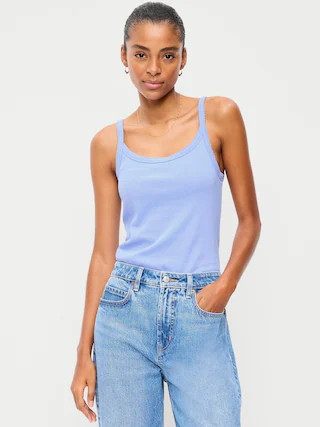 Pointelle Cami Tank Top | Old Navy (US)