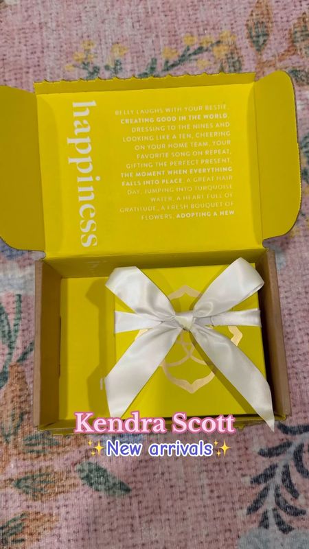 Kendra Scott new spring arrivals!



#LTKGiftGuide #LTKSeasonal #LTKstyletip