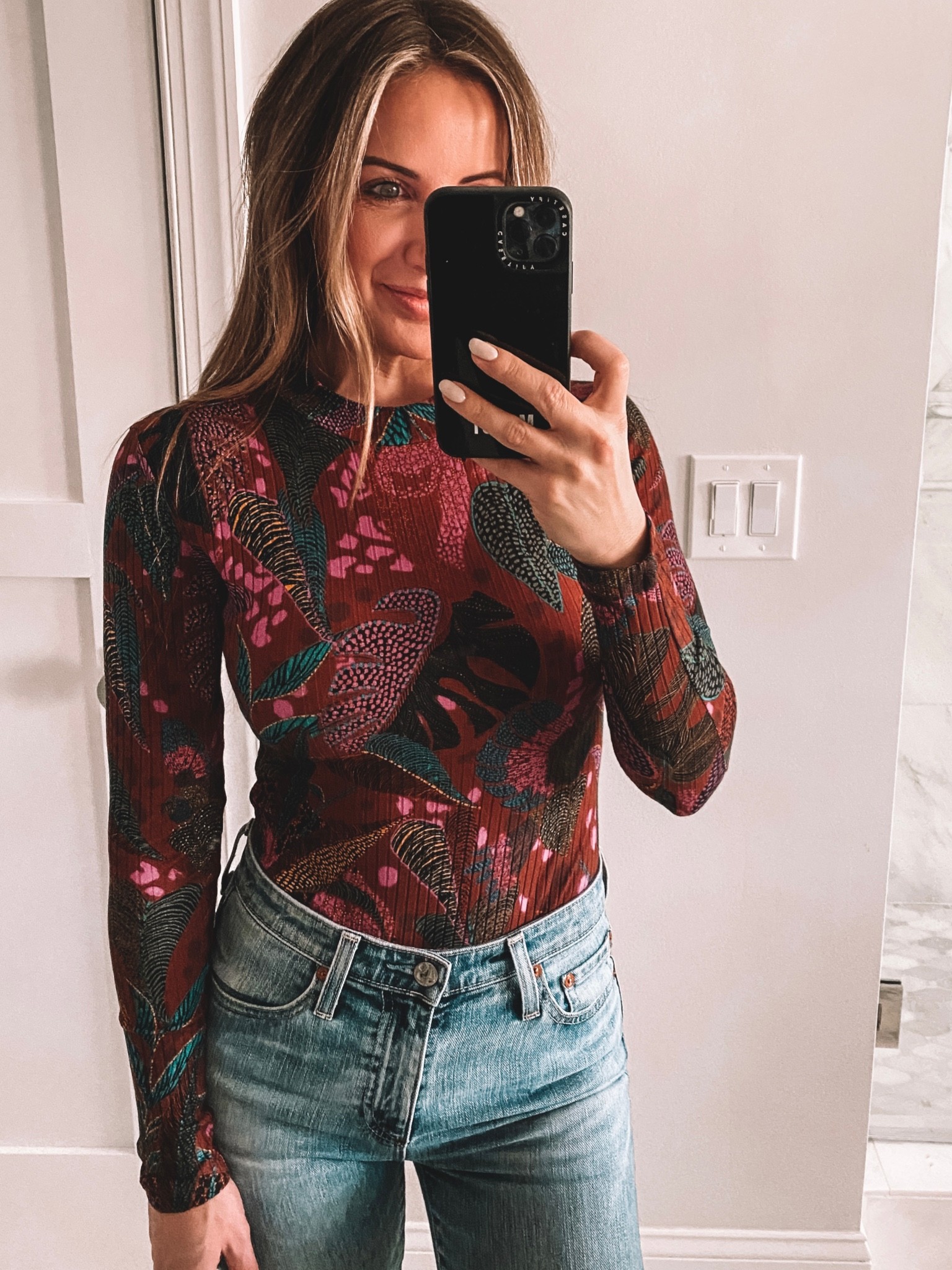 Cute fall top! 
Wear under a vest, crop jacket or by itself!  



#LTKstyletip #LTKtravel #LTKSeasonal