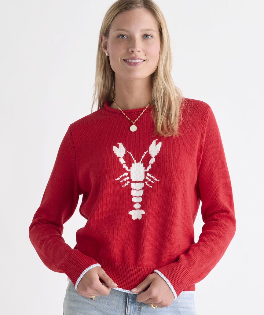 Katie Cotton Lobster Rollneck Sweater | vineyard vines