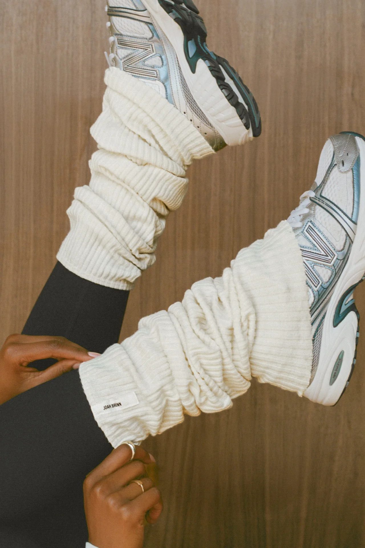 Leg Warmers - Natural Luxe Knit | Joah Brown