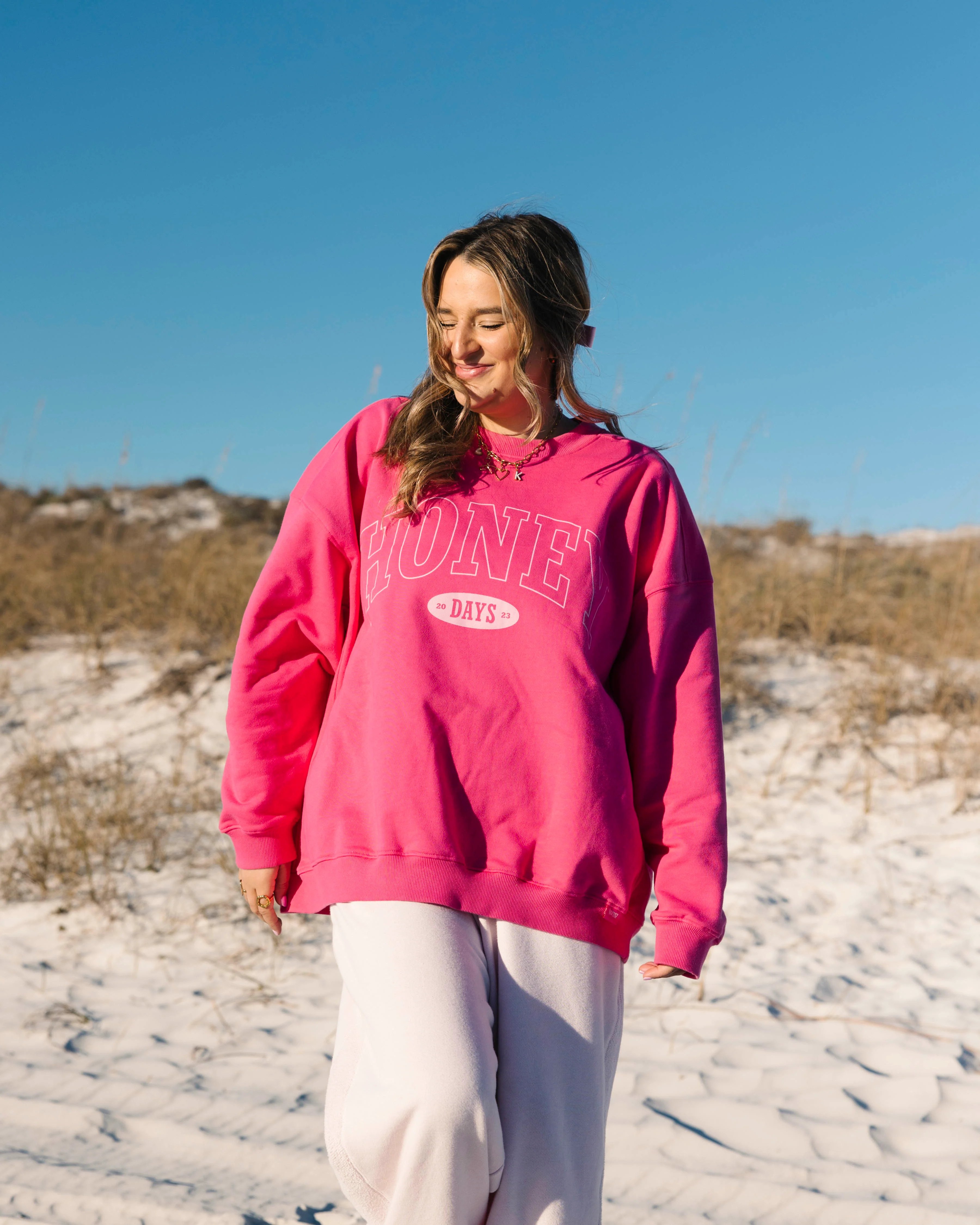 Flirt | Classic Crewneck | Honey Swim