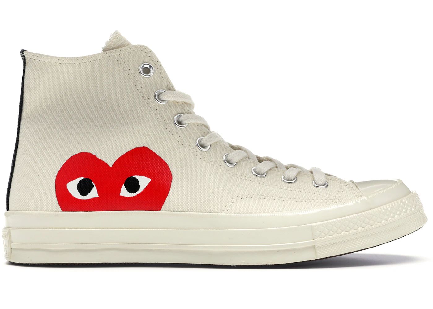 Converse Chuck Taylor All-Star 70 HiComme des Garcons PLAY White | StockX